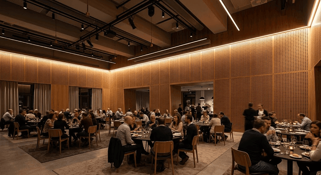 2000 Delikli Ahşap Panel akustik panel