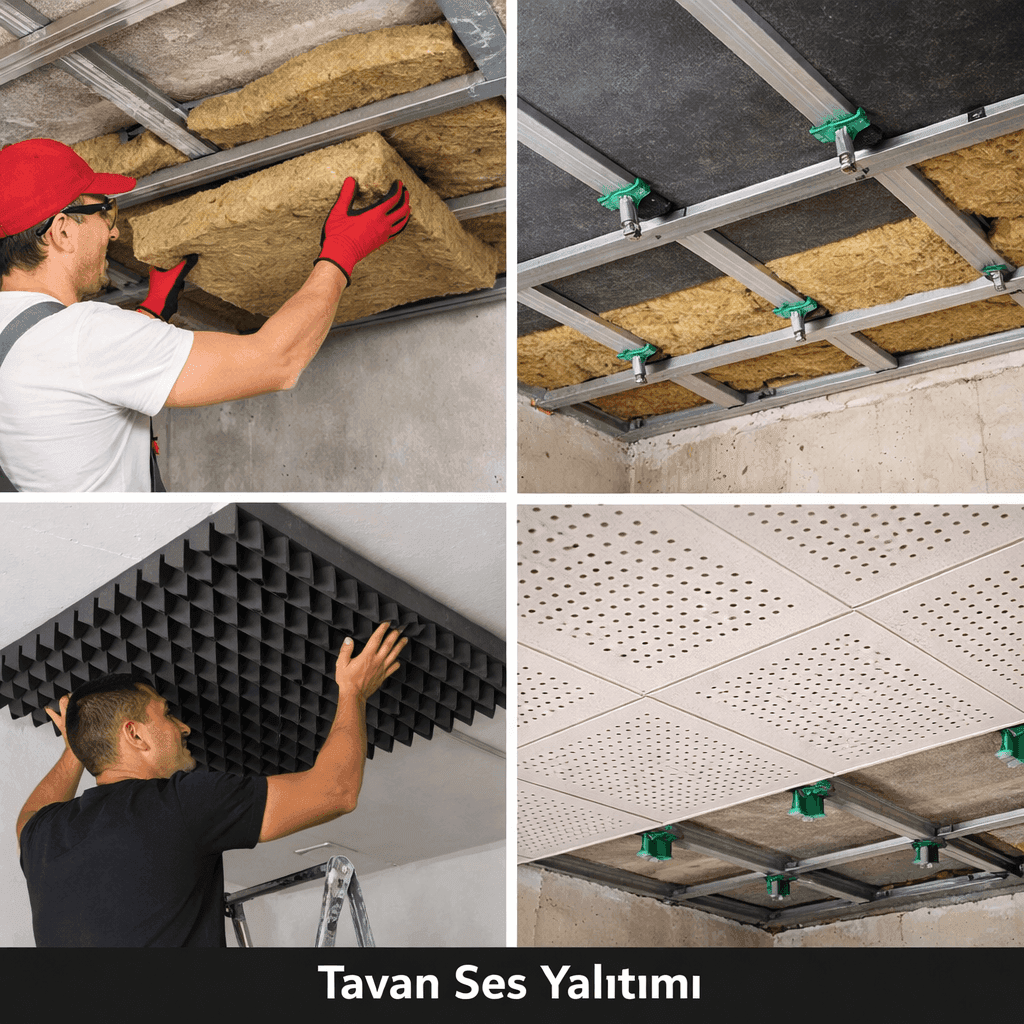 Tavan Ses Yalıtımı akustik panel