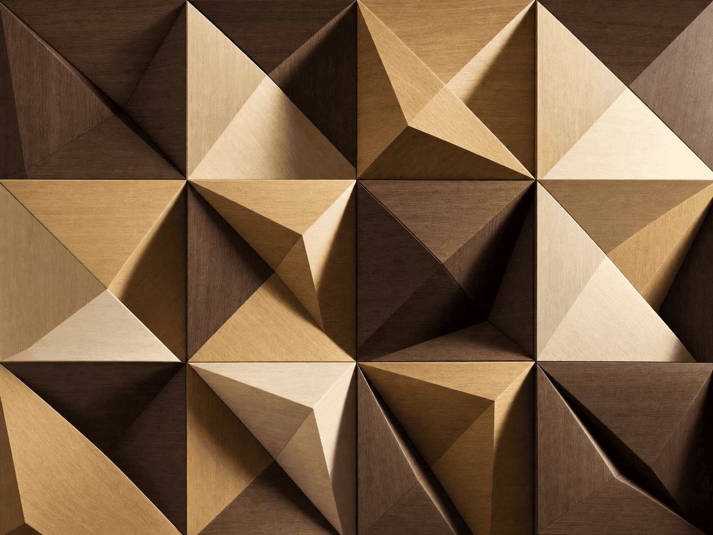 3D Akustik Ahşap Sessiz Seri — 3D Acoustic Silent Serie akustik panel