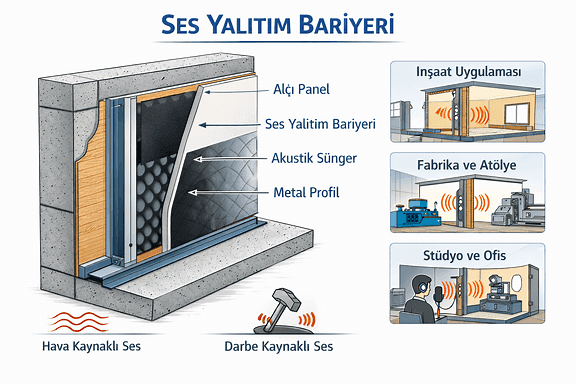 Ses Yalıtım Bariyerleri 2