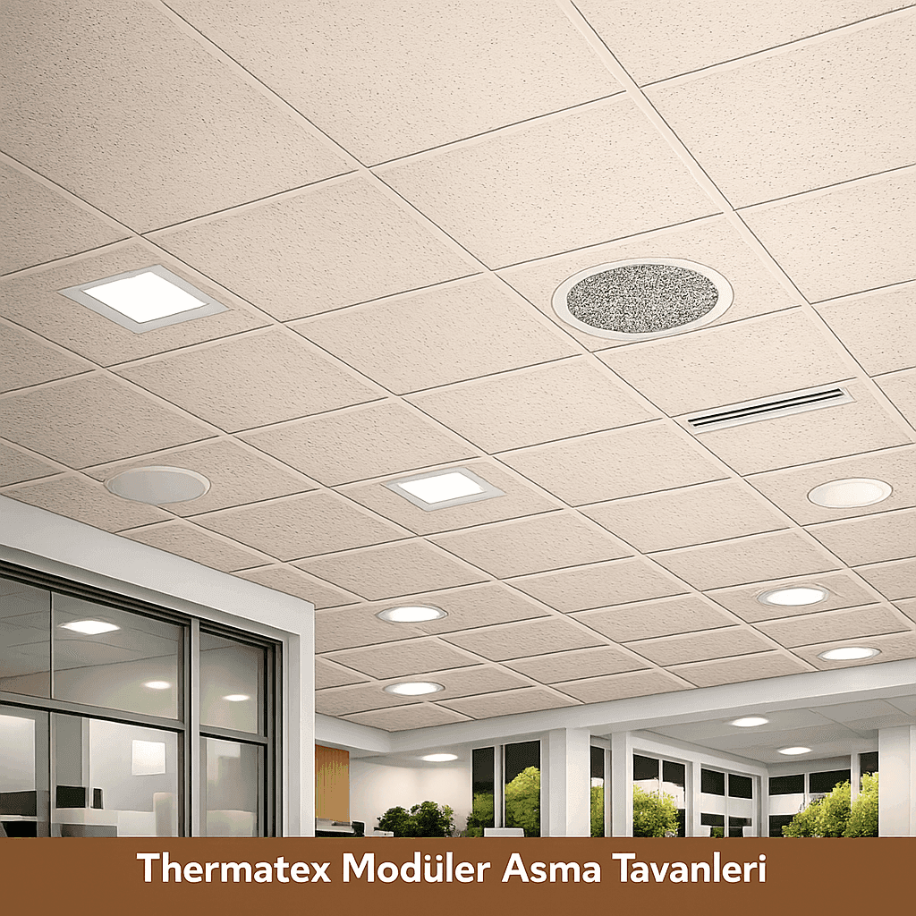 Thermatex Modüler Asma Tavan akustik panel
